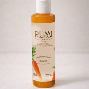Rumi Naturals Carrot Oil – Natural Glow Enhancing Skin Oil